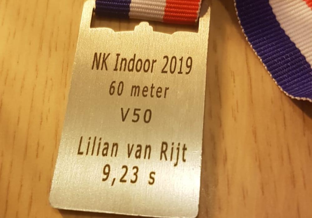 medaille NK Sprint